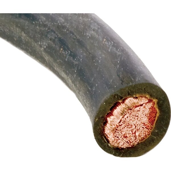 Forney Welding Cable, 1 AWG Cable, 50 ft L, EPDM Rubber Insulation